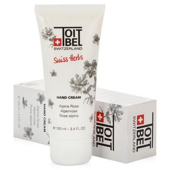 Крем д/рук с экстрактом альпийской розы Toitbel Swiss herbs смягчение 100 г