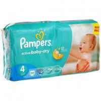 Подгузники Pampers Active baby 4 7-14 кг, 58 шт.