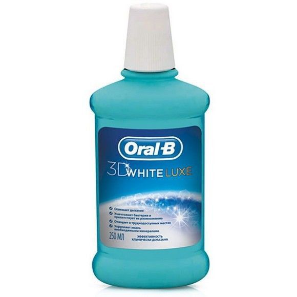 Ополаскиватель для полости рта Oral-b 3d white luxe, 570 мл