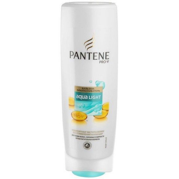 Бальзам-ополаскиватель Pantene Pro v питание/укрепление для жирных волос, 360 мл