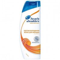 Шампунь Head and shoulders от перхоти/от выпадения волос для всех типов волос, 400 мл