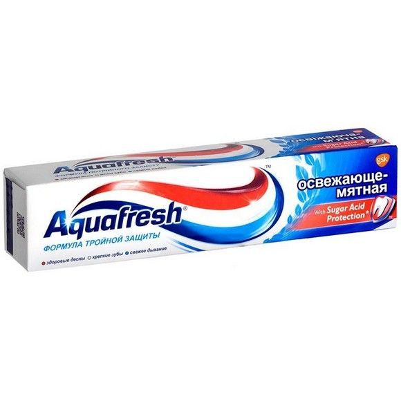 Зубная паста Aquafresh мята комплексный уход, 151 г