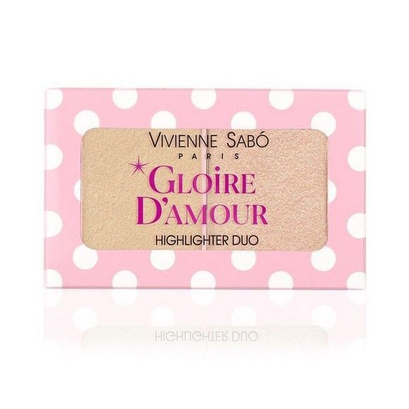 Палетка хайлайтеров Vivienne Sabo GloireD'amour, тон 02