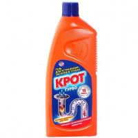 Средство для чистки труб гель Крот, 1.0 л