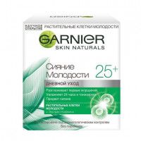 Крем для лица Garnier «Антивозрастной уход, Сияние молодости 25+», дневной, увлажняющий, 50 мл