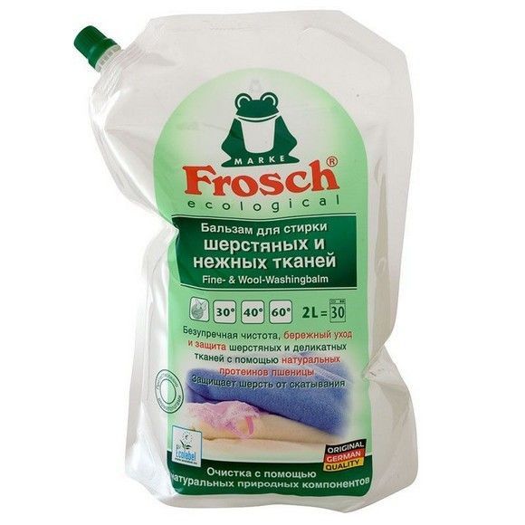 Жидкое средство для стирки Frosch универсал, 2.0 л