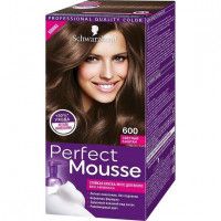 Краска для волос Perfect mousse 600 светлый каштан