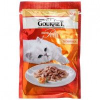 Корм для кошек Gourmet gold кусочки курица, 50 г