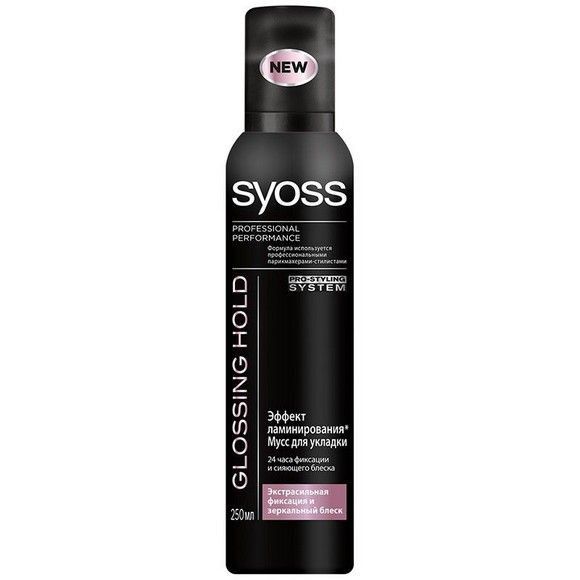 Мусс для укладки Syoss экстрасильная фиксация, 250 мл