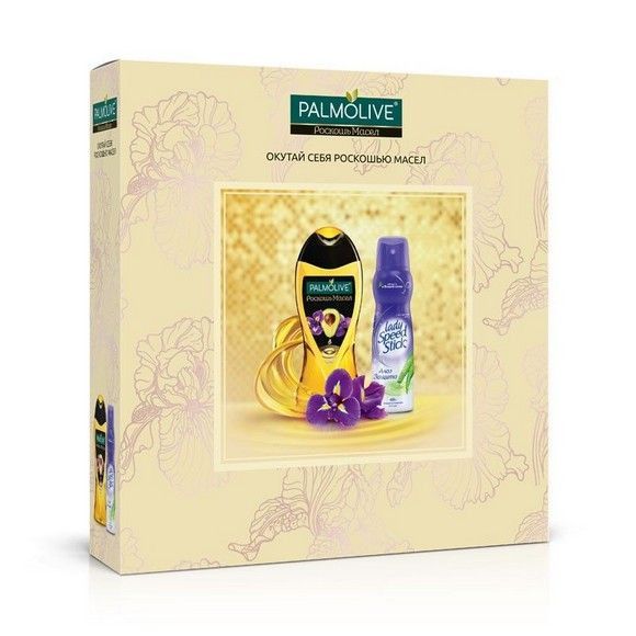 PALMOLIVE Роскошное прикосновение Подарочный набор RU00627A жен 400мл картонная упаковка :6