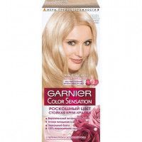 Стойкая крем-краска для волос Garnier «Color Sensation, Роскошь цвета», оттенок 10.21, Перламутровый шелк
