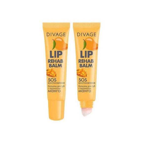 Бальзам для губ Divage Lip Rehab Balm «Манго», 12мл