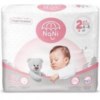 Подгузники Nani 2S 4-8кг, 27 шт