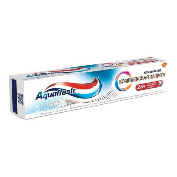 Зубная паста Aquafresh «Комплексная защита. Отбеливание», 100 мл