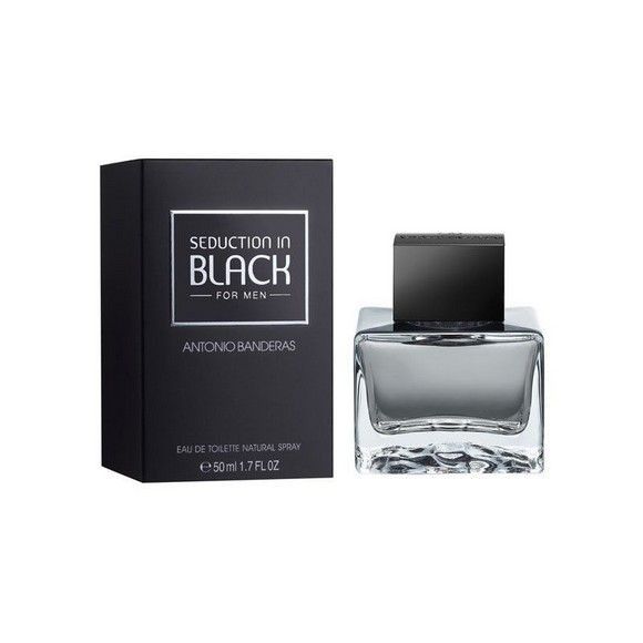 Туалетная вода Antonio Banderas Seduction in Black, 50 мл