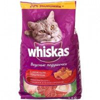 Сухой корм для кошек Whiskas кролик/говядина/ягненок, 1.9 кг