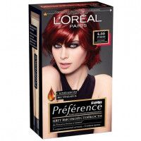 Стойкая краска для волос L'Oreal Paris «Preference Feria», оттенок, 4.66 Рубин
