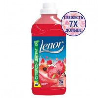 Кондиционер для белья Lenor свежесть садовых цветов концентрат, 1.8 л