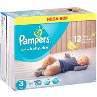 Подгузники Pampers Active Baby «Универсальные» 3, 4-9 кг, 150 шт
