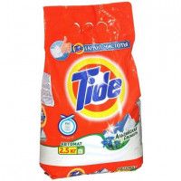 Порошок стиральный Tide автомат альпийская свежесть, 2.5 кг