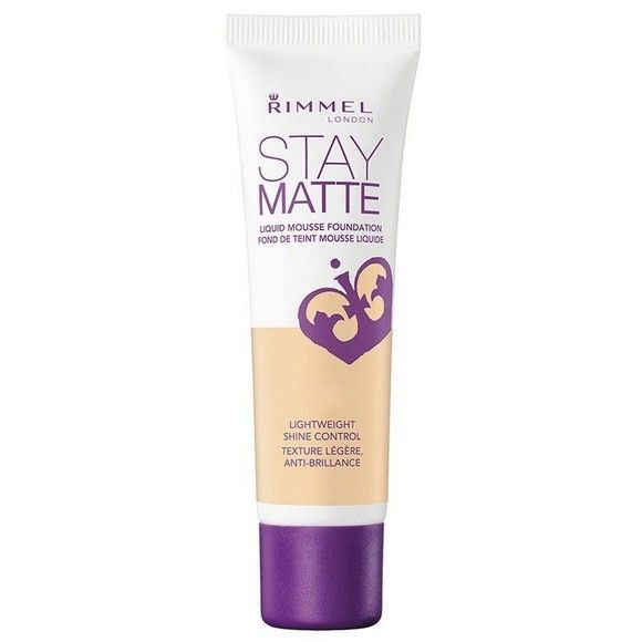 Stay matte тональный крем Rimmel, 30 г