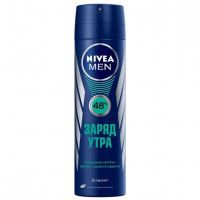 Дезодорант-спрей для тела Nivea Men «Заряд утра», 150 мл