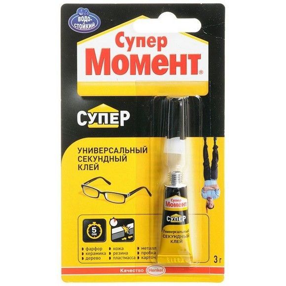 Клей Момент Супер 3г Шоу бокс(Хенкель):10/120