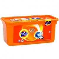 Средство моющее синтетическое жидкое в растворимых капсулах Tide универсал альпийская свежесть, 756 г