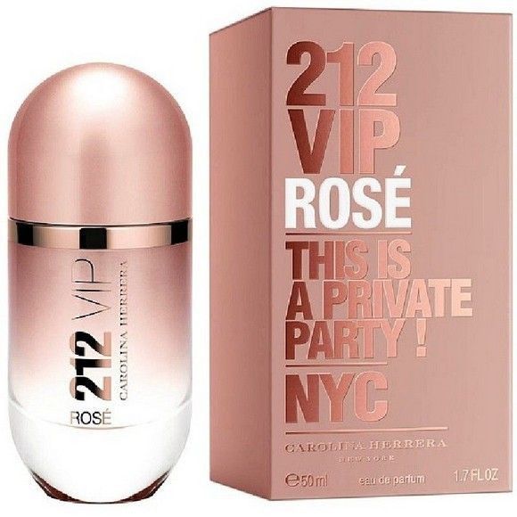 Парфюмерная вода Carolina Herrera 212 Vip Rose, 50 мл