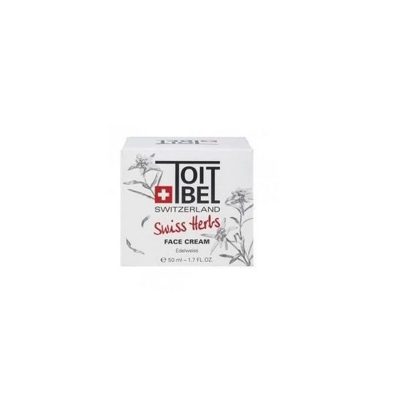 Крем д/лица с экстрактом эдельвейса Toitbel Swiss herbs восстанавливающий 50 г универсальный