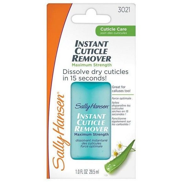 Гель для мгновенного удаления кутикулы инстант кутикул ремувер Sally hansen уход за кутикулой, 30 мл