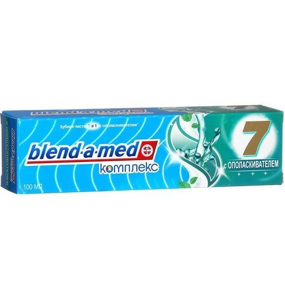 Зубная паста Blend-a-med Complete 7 комплексный уход, 100 г