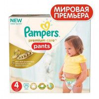 Трусики Pampers Premium care универсальные, 4, 22 шт
