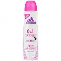 Дезодорант-антиперспирант спрей Adidas Cool & care 6 в 1, 150 г