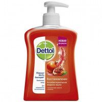 Жидкое мыло Dettol антибактериальное гранат и малина, 250 мл